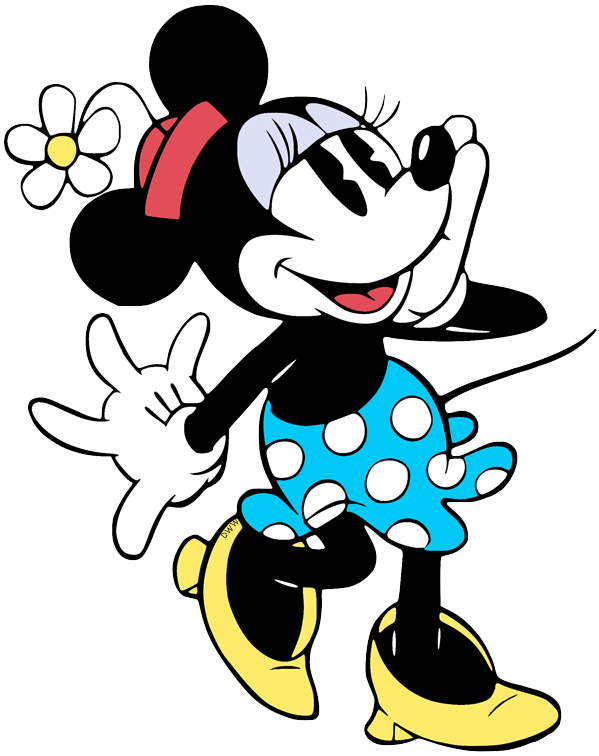 deze bom smal Classic Minnie Mouse Clip Art | Disney Clip Art Galore