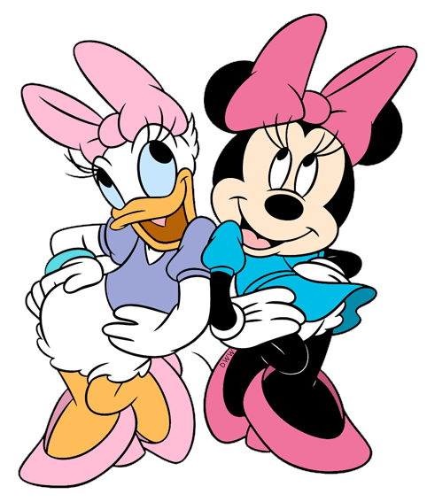 Minnie Mouse And Daisy Duck Clip Art Disney Clip Art Galore