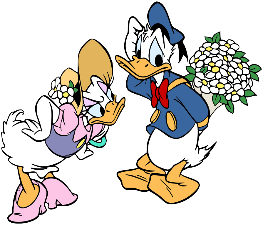 Donald & Daisy Duck Clip Art | Disney Clip Art Galore