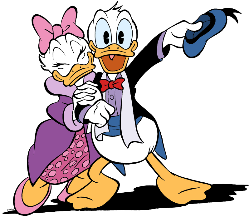 Donald & Daisy Duck Clip Art Images | Disney Clip Art Galore