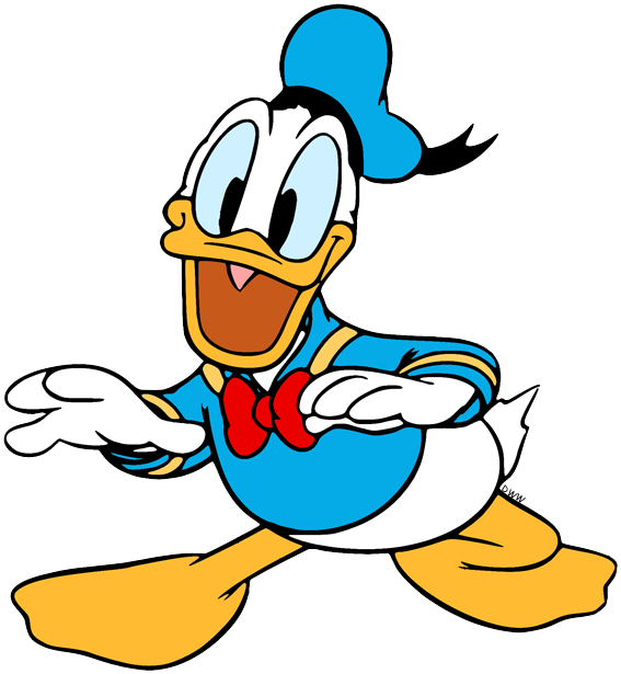 Donald Duck Clip Art (PNG Images) | Disney Clip Art Galore