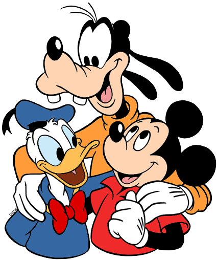 Mickey, Donald and Goofy Clip Art | Disney Clip Art Galore