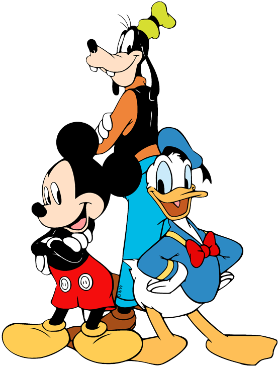 Mickey, Donald & Goofy Clip Art Images | Disney Clip Art Galore