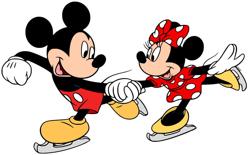 mickey and minnie mouse head clip art