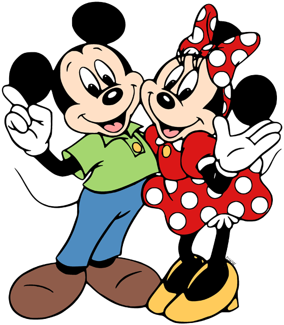 credit Woord bijwoord Mickey & Minnie Mouse Clip Art 5 | Disney Clip Art Galore