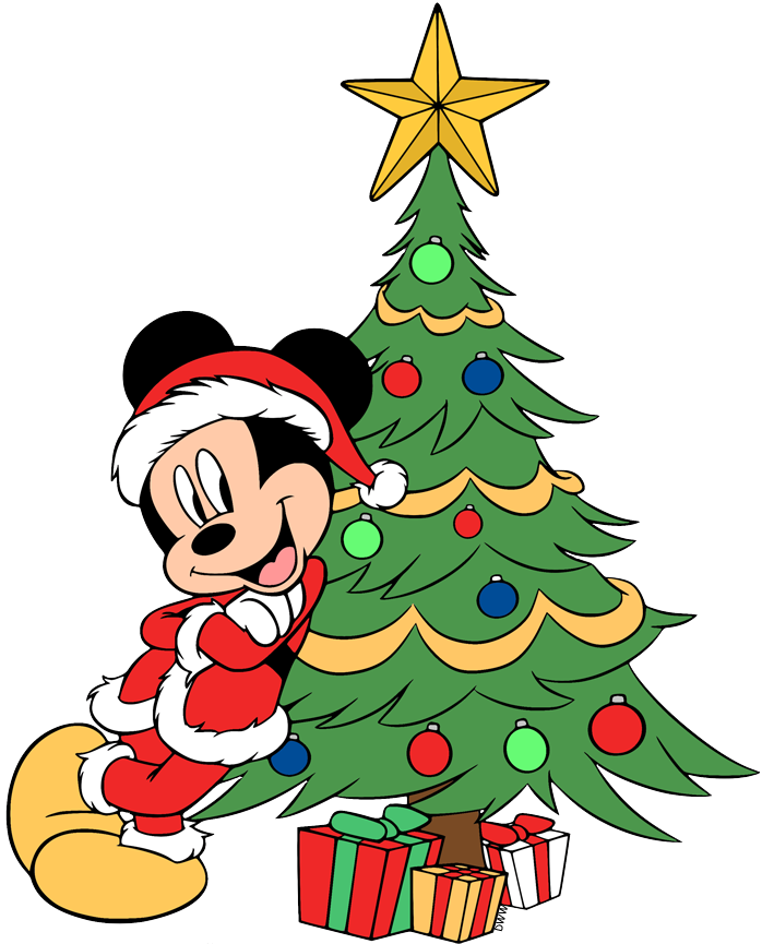 Clip Art Christmas Mickey