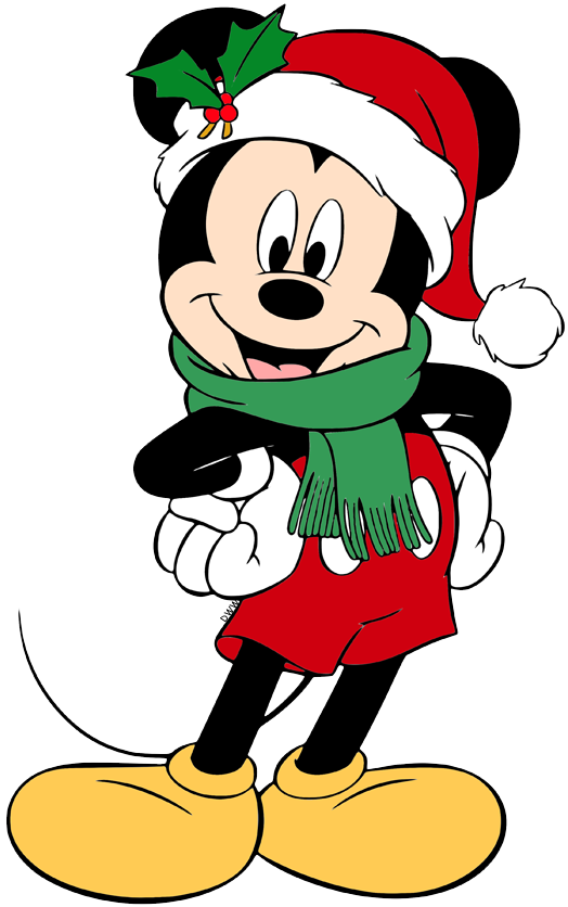 Clip Art Christmas Mickey