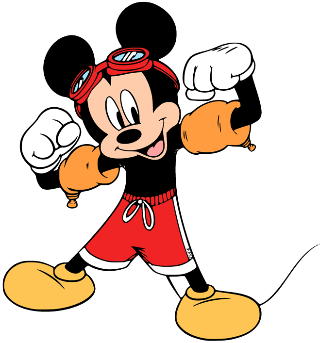 Mickey Mouse Summer Clip Art