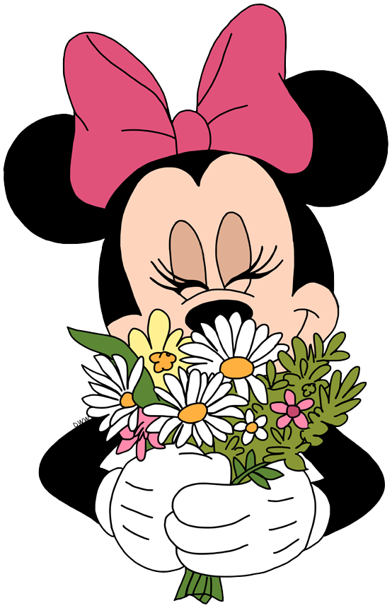 Minnie Mouse illustration, Minnie Mouse Mickey Mouse, MINNIE, mouse,  flower, fictional Character png