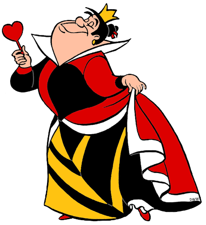 King & Queen of Hearts Clip Art Images | Disney Clip Art Galore