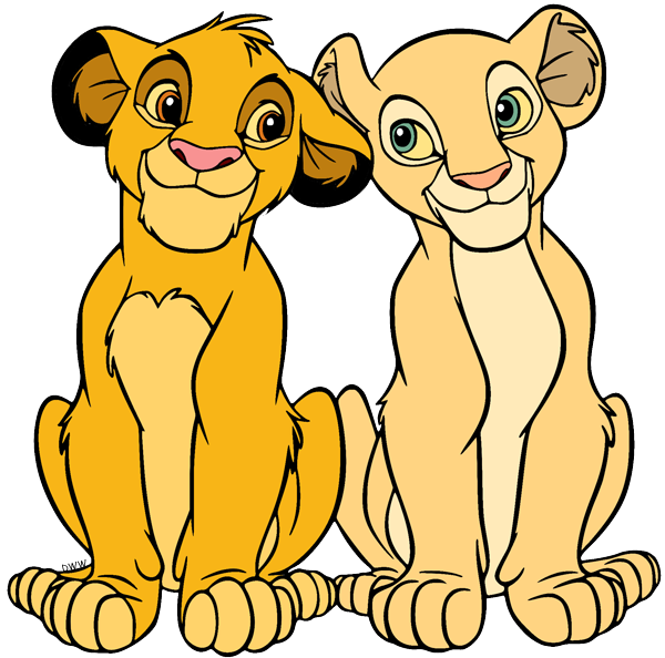 Lion King Simba And Nala Drawings
