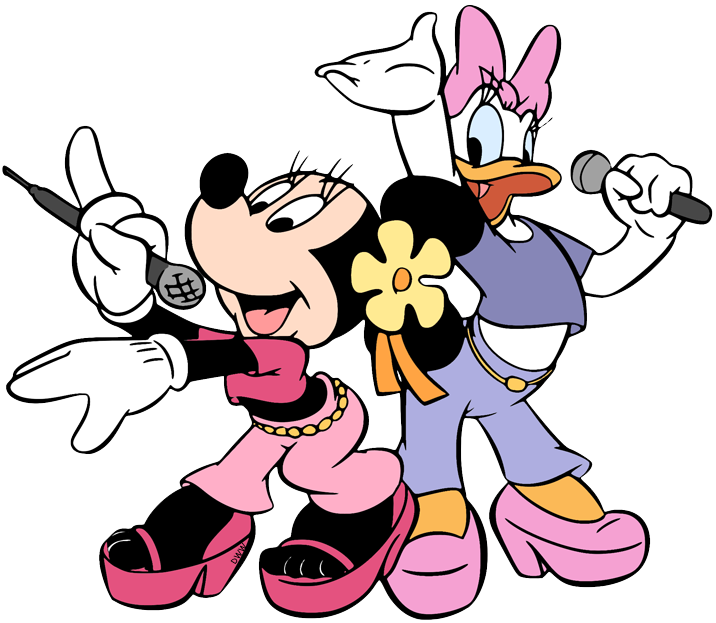 Minnie Mouse And Daisy Duck Clip Art Disney Clip Art Galore Images