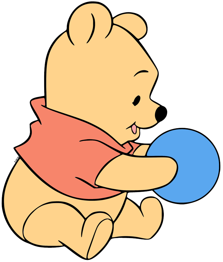 bebe winnie the pooh clipart