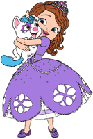 Sofia hugging Pepper