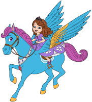 Sofia riding Wildfyre