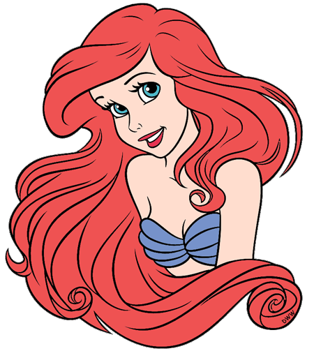 Download Mermaid Ariel Clip Art 4 | Disney Clip Art Galore