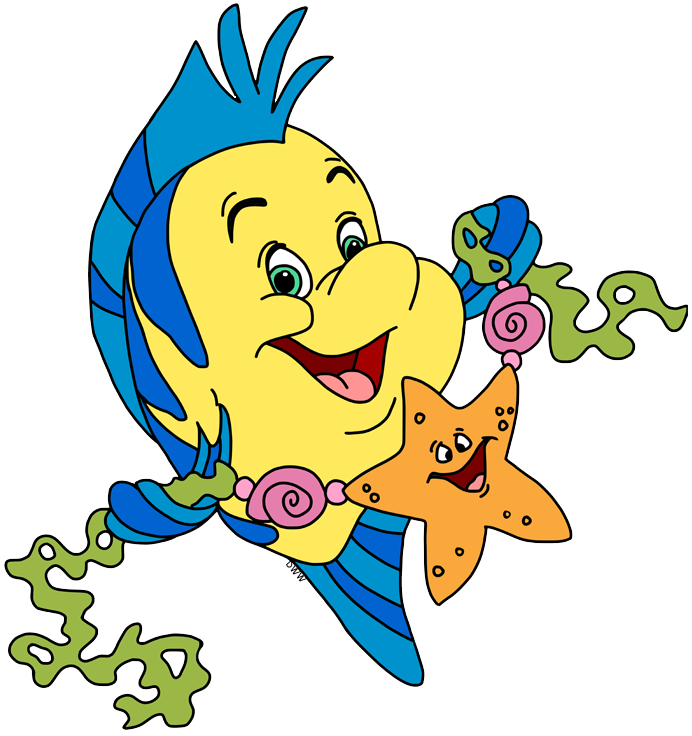 Flounder Clip Art Images | Disney Clip Art Galore