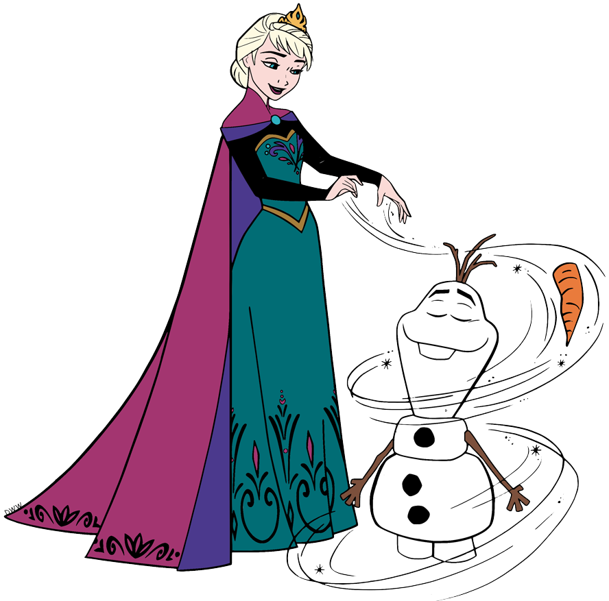 Frozen Characters Clip Art Images (Group) | Disney Clip Art Galore