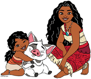 Moana, Simea and Pua