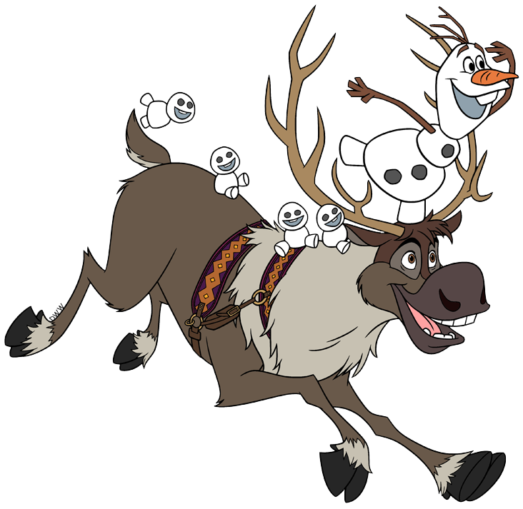 Disney Frozen Sven, Kristoff Elsa Hans Olaf Anna, Frozen Reindeer, antler,  mammal png