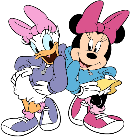 Minnie Mouse And Daisy Duck Clip Art 2 Disney Clip Art Galore