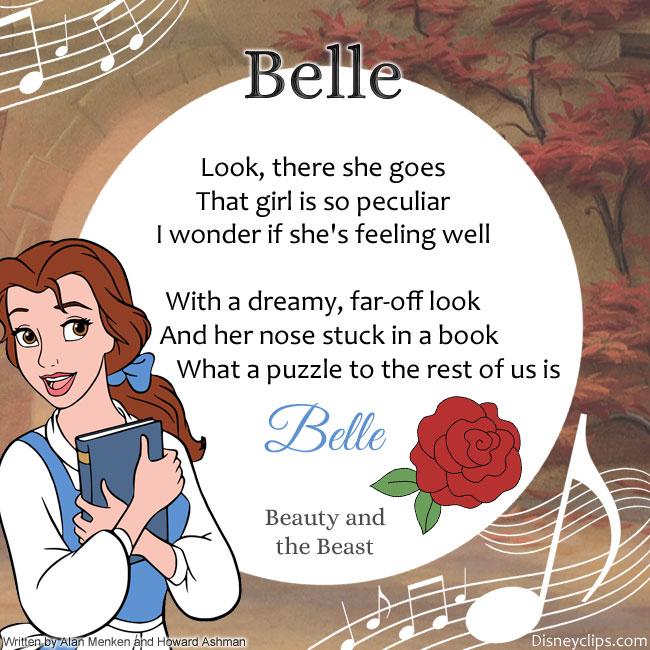 Beauty and the Beast, Tale As Old As Time Song Lyrics, Belle and Beast  Disney Wedding Gift, Personalized Gift