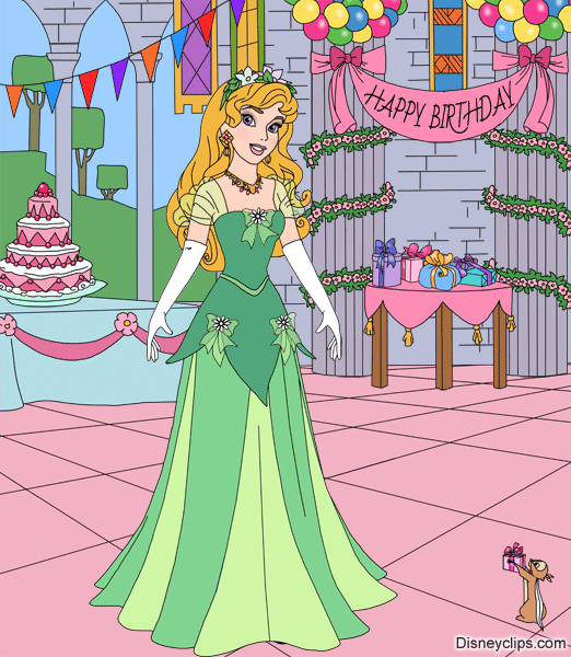 Auroras Birthday Party Dress Up Game Disney Princess Beauty Parlour