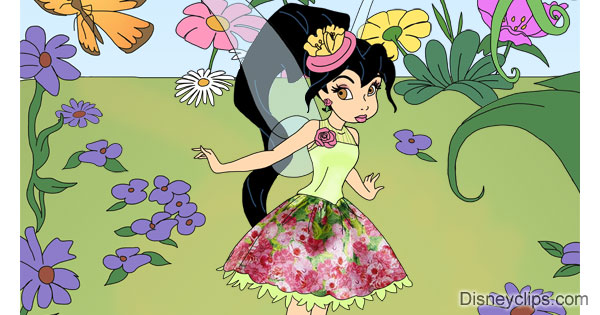 Create fairies with Vintage Fairies Dress Up Game! #fairy #dressup #ga