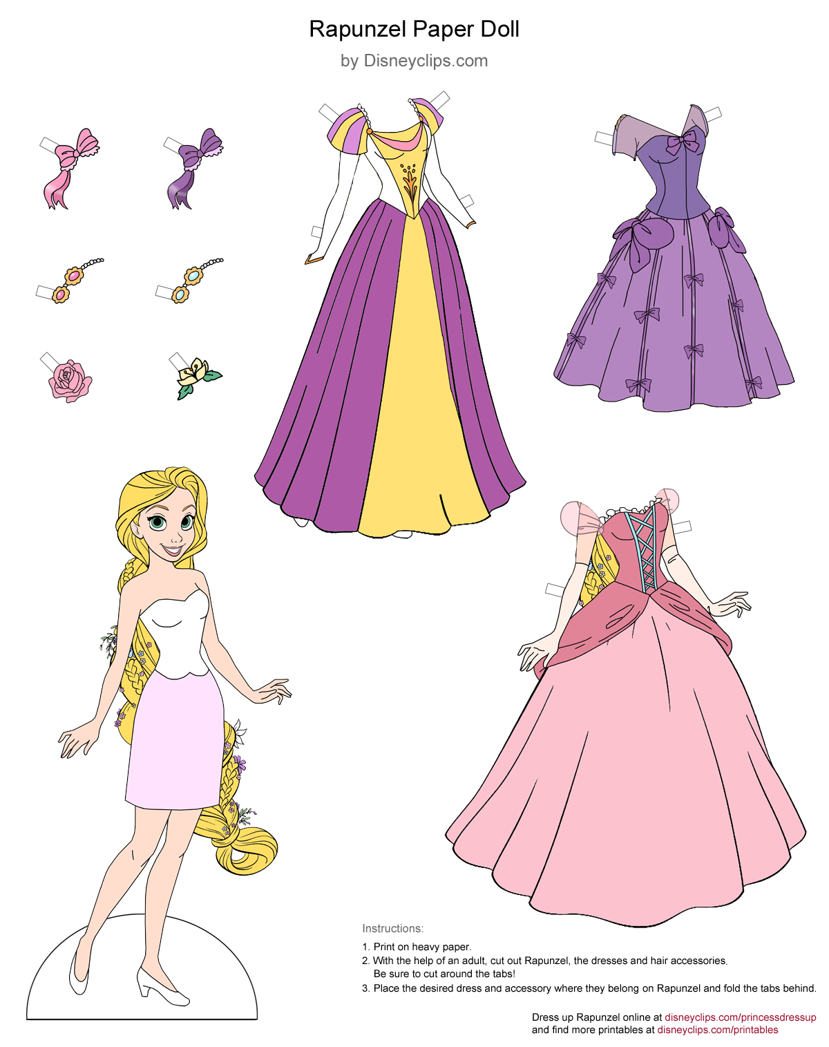 Disney Princess Rapunzel Printables